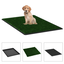 VidaXL Inodoro Mascotas con Bandeja Césped Artificial Orinal para Perros Verde, , large indicador imagen numero 2